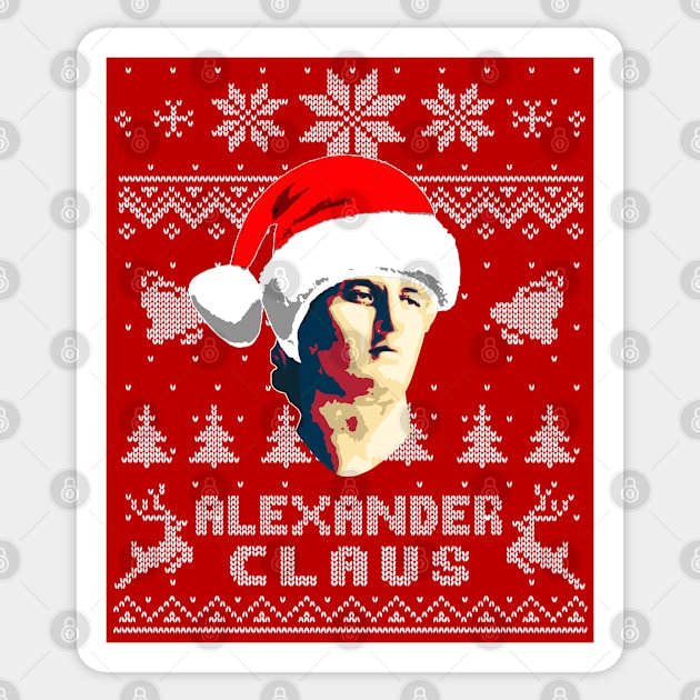 Alexander The Great Sticker by Nerd_art